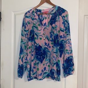 Lilly Pulitzer Silk Top